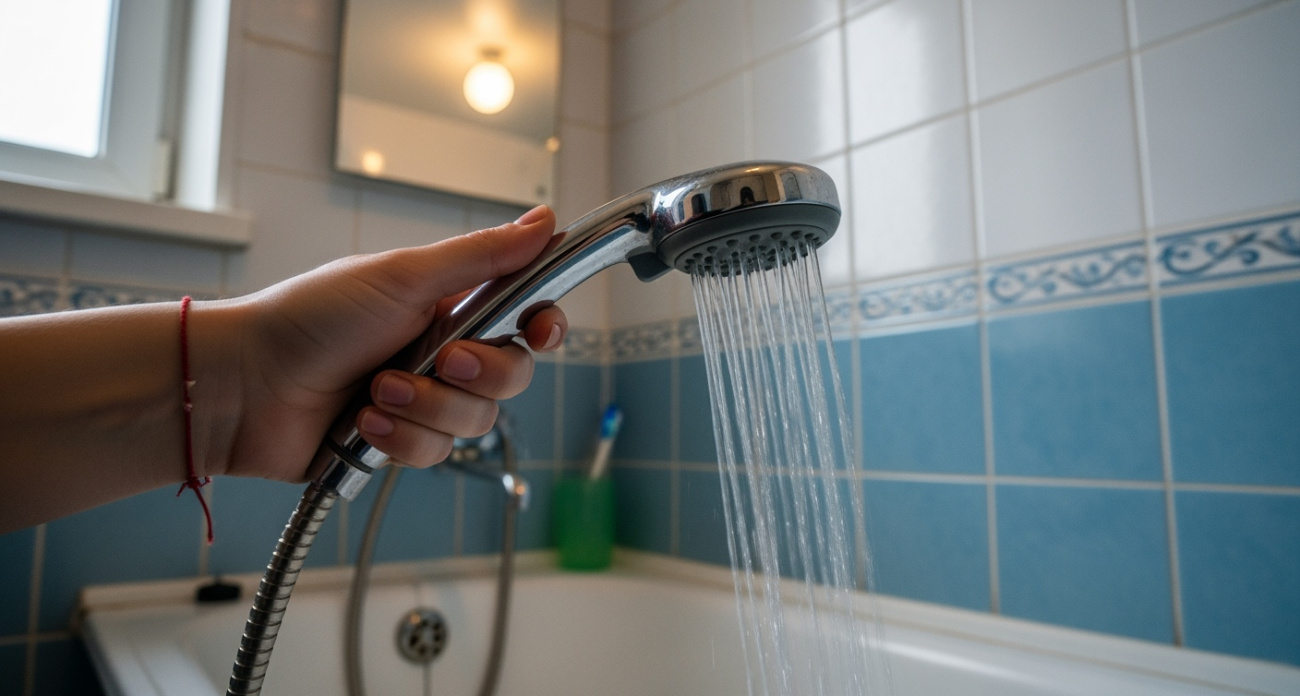 Душ стал «плеваться» и еле течёт: как вернуть напор за 15 минут
