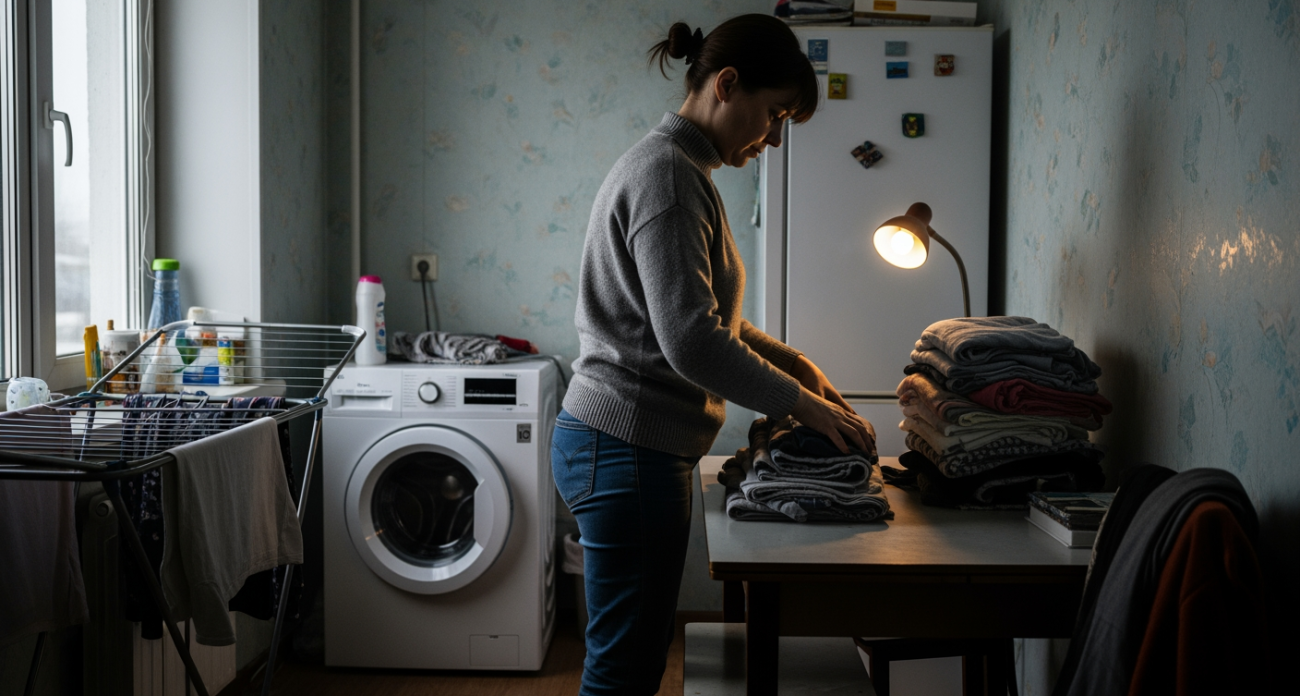 2 капли в стиральную машину - и куртка будет как новая, пушистая и с приятным запахом