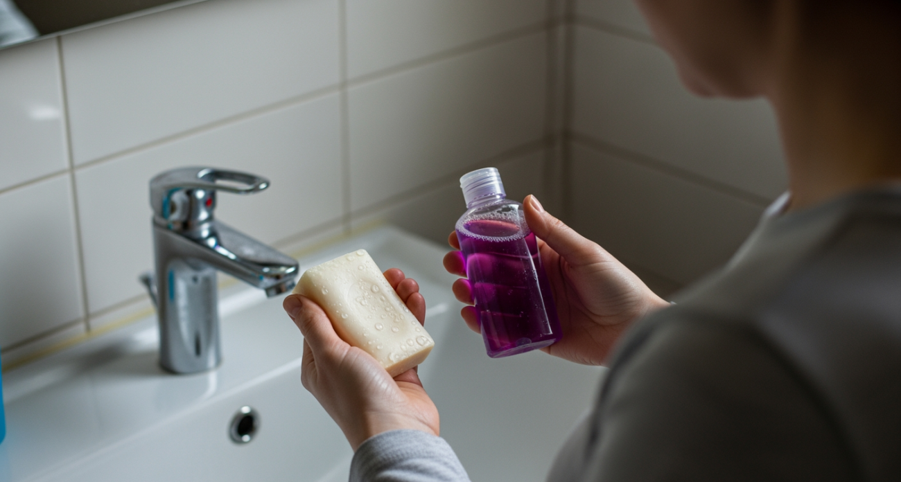 Смешиваем мыло с марганцовкой — и все проблемы решены: любимый лайфхак опытных хозяек