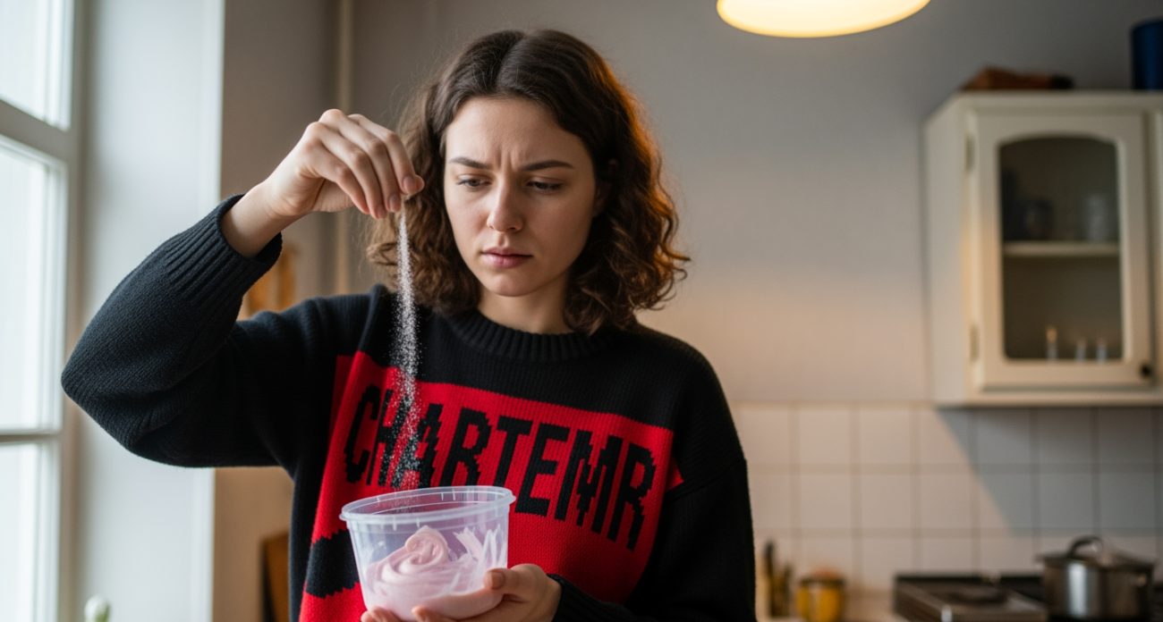 Поставила стакан с солью в холодильник - и избавилась от большой проблемы. Классный лайфхак для ленивых хозяек