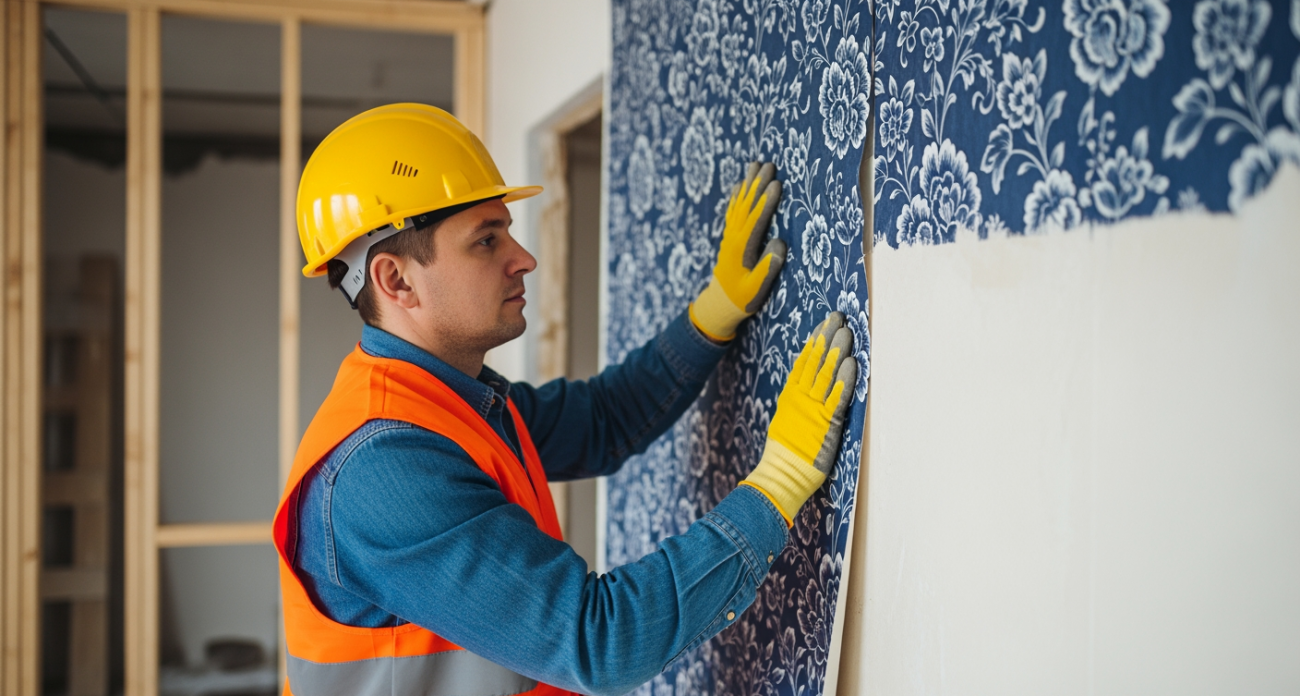 Что делать сначала - клеить обои или натягивать потолок. Запомните раз и навсегда