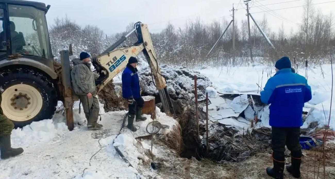 24 часа без воды: в Мышкине ликвидировали крупную аварию на центральном водопроводе