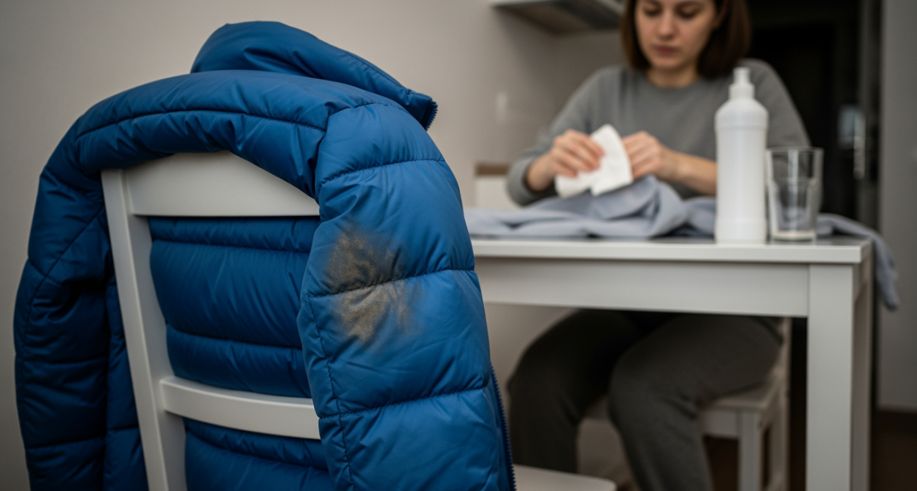 Как я спасаю пуховик без похода в химчистку: простой домашний метод за считанные минуты