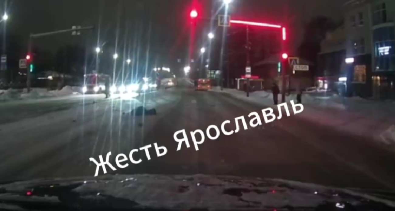 Появилось видео со смертельной аварии с 78-летней бабушкой на проспекте Октября.