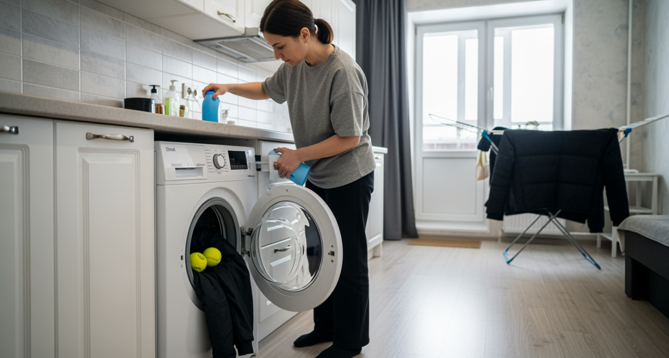 Секрет из прачечной: домашний метод чистки курток, который я подсмотрела у профессионалов