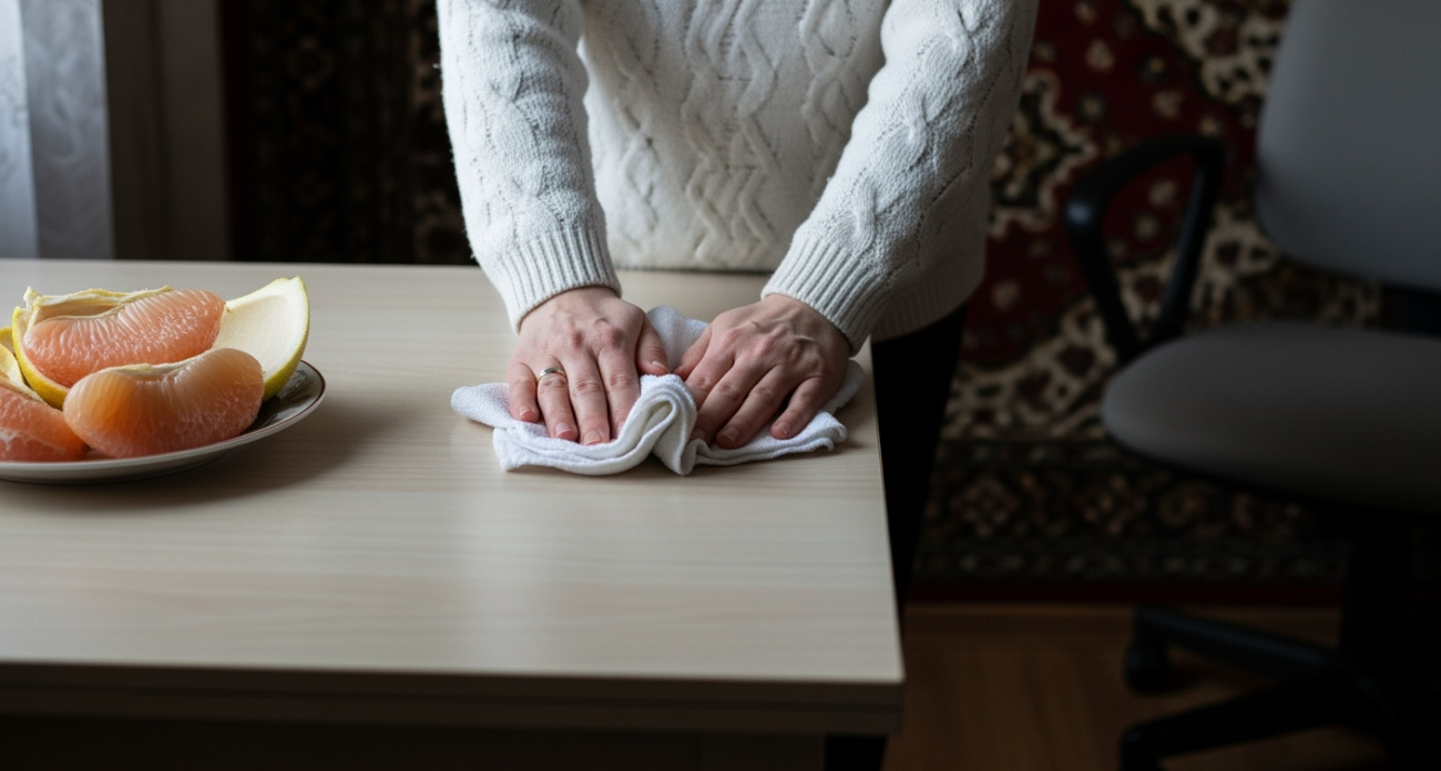 Пыль не пристает месяц: забытый трюк с лимоном и маслом заменяет дорогую химию