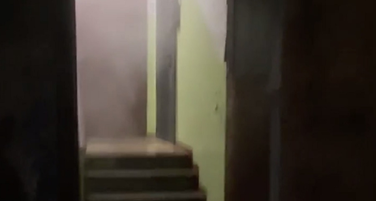 Один из подъездов Рыбинска превратился в баню