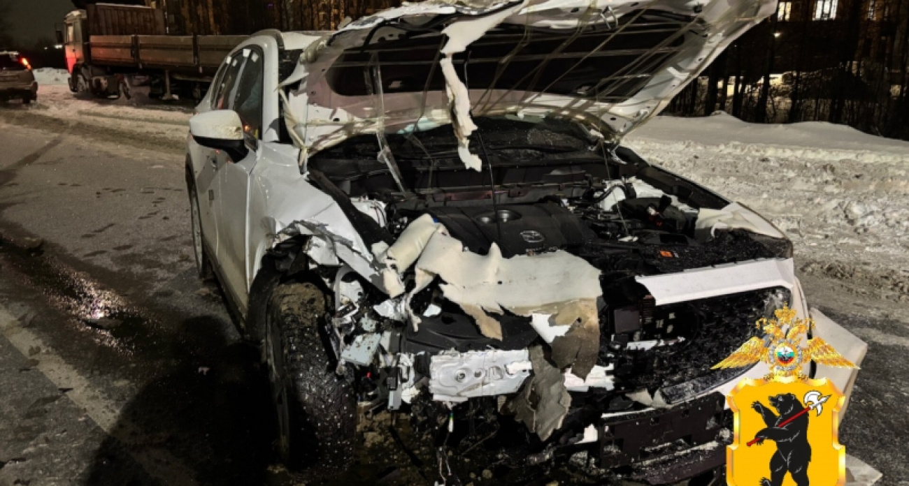 В ДТП на окружной дороге Ярославля пострадали два человека