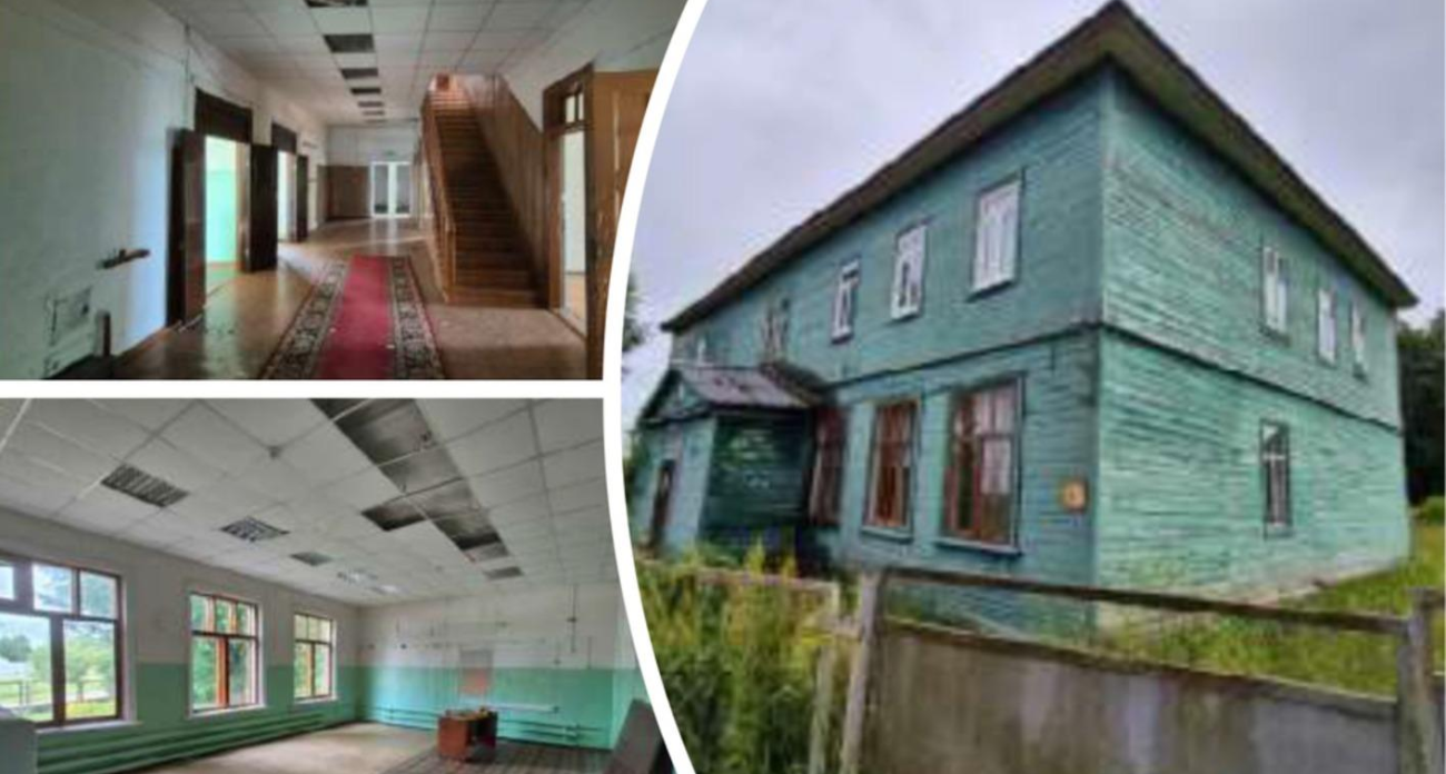 Школу в Бурмакино за 3,7 млн рублей никто не захотел покупать даже со скидкой 50%