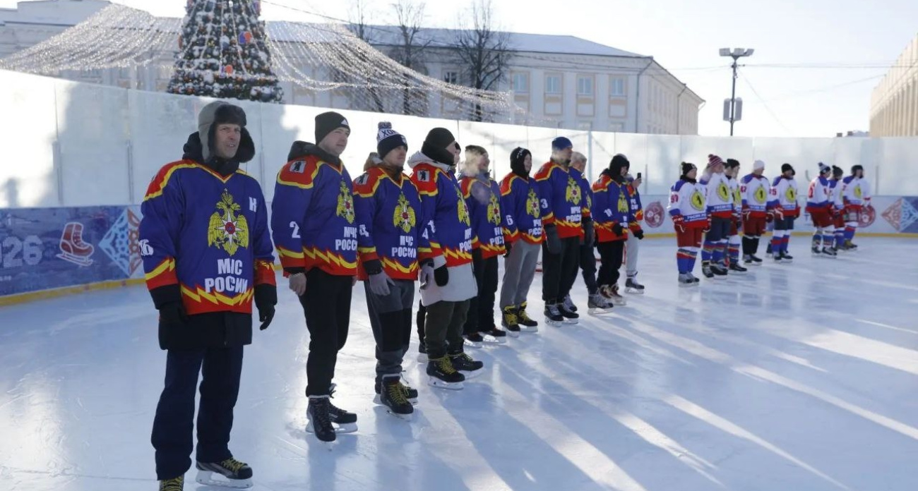 Ярославские силовики сразились в хоккейной Офицерской лиге