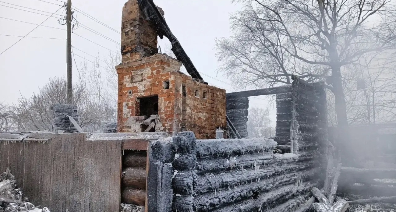 В пожаре в селе под Тутаевым погиб 63-летний мужчина
