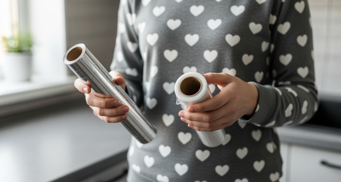 Только хорошие хозяйки знают этот секрет: пищевая пленка нужна не только для еды 