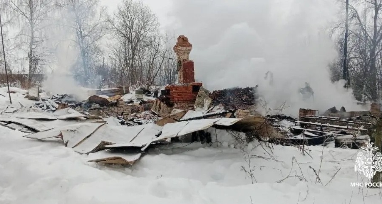 В пожаре в Ярославской области погибла 69-летняя женщина