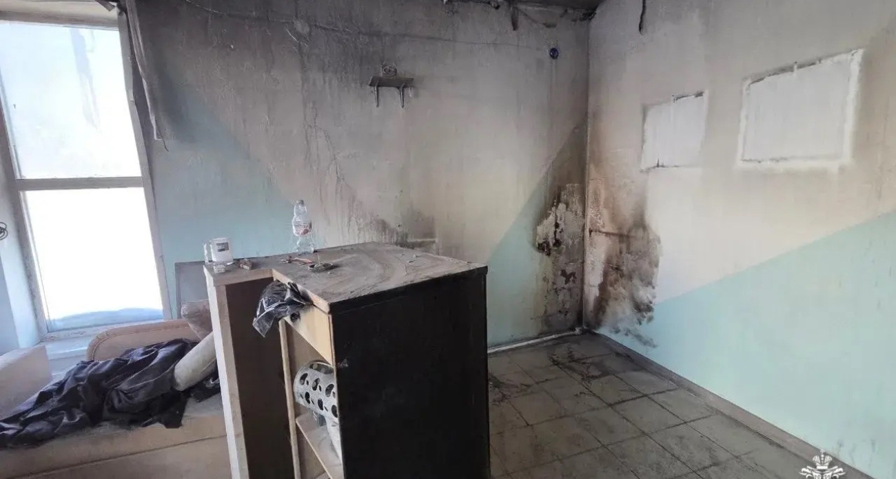 В Ярославле из-за сушилки вспыхнул двухэтажный дом