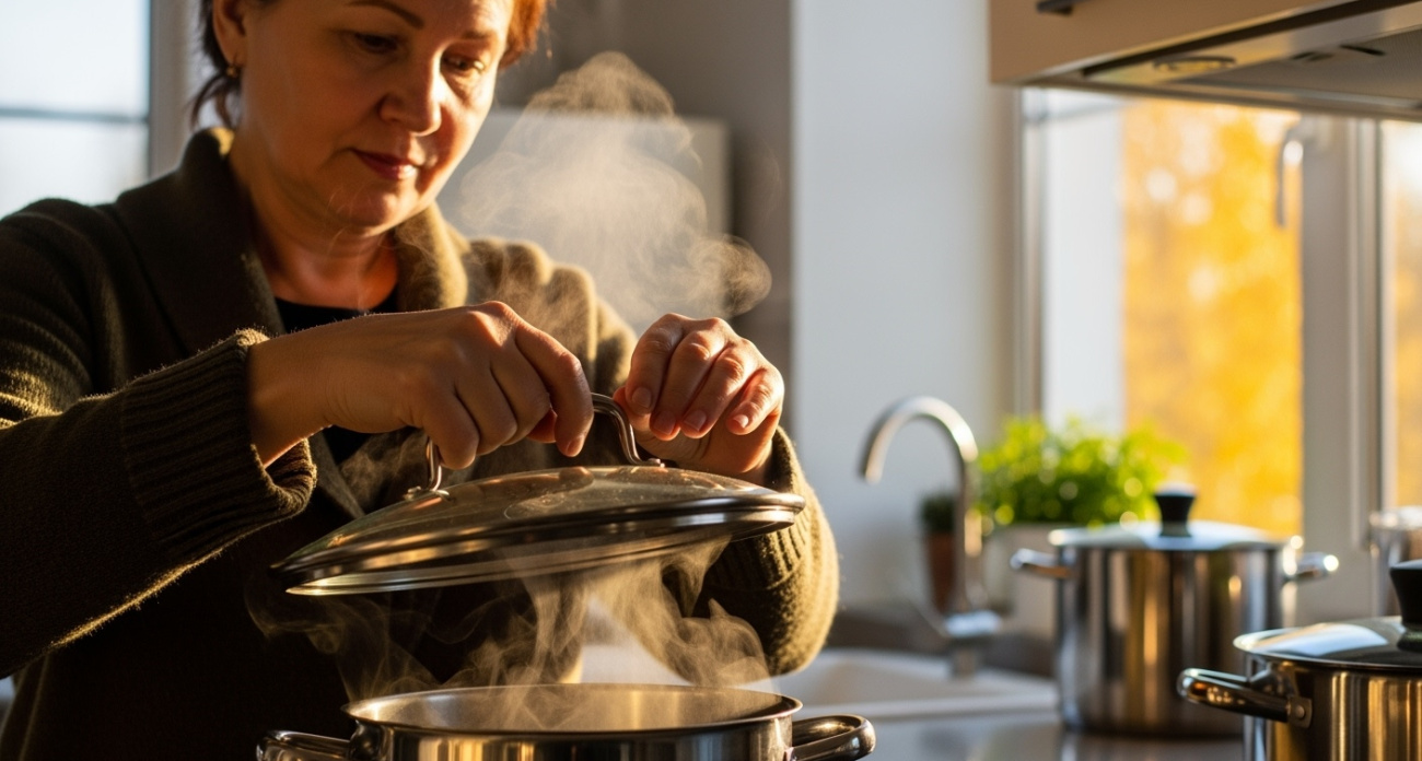 Почему мне раньше это не подсказали: куда девать крышку от горячей кастрюли 