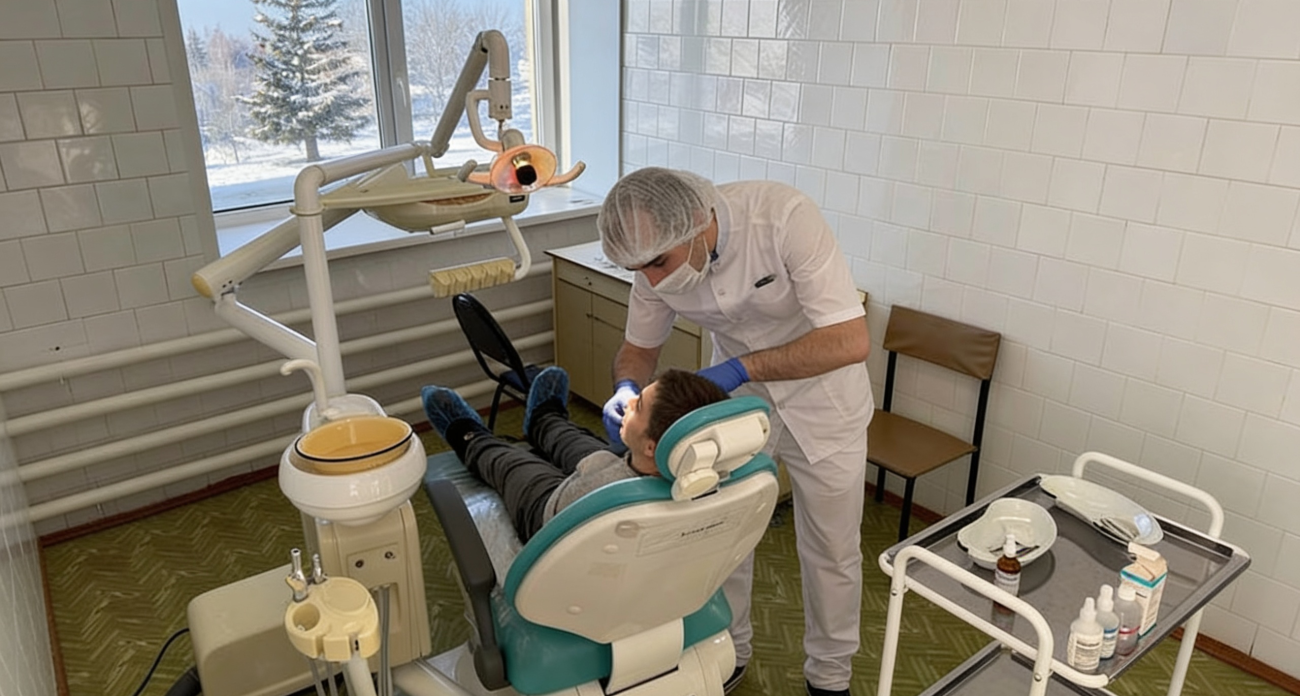 Стоматологический десант высадился в Даниловском округе: 2 врача провели прием в отдаленных деревнях