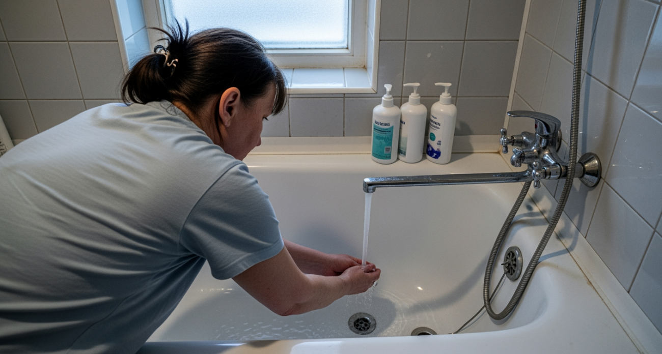 Секретный раствор из трёх ингредиентов заставит вашу ванну блестеть так ярко, что можно экономить на освещении