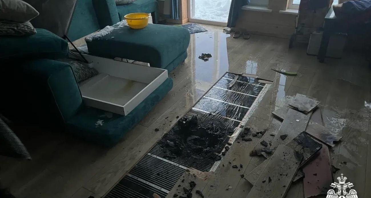 В Переславле из-за теплого пола загорелся дом