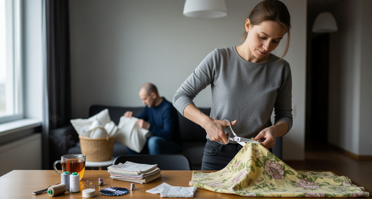 Вторая жизнь старых простыней и наволочек — 5 полезных самоделок для дома без лишних затрат