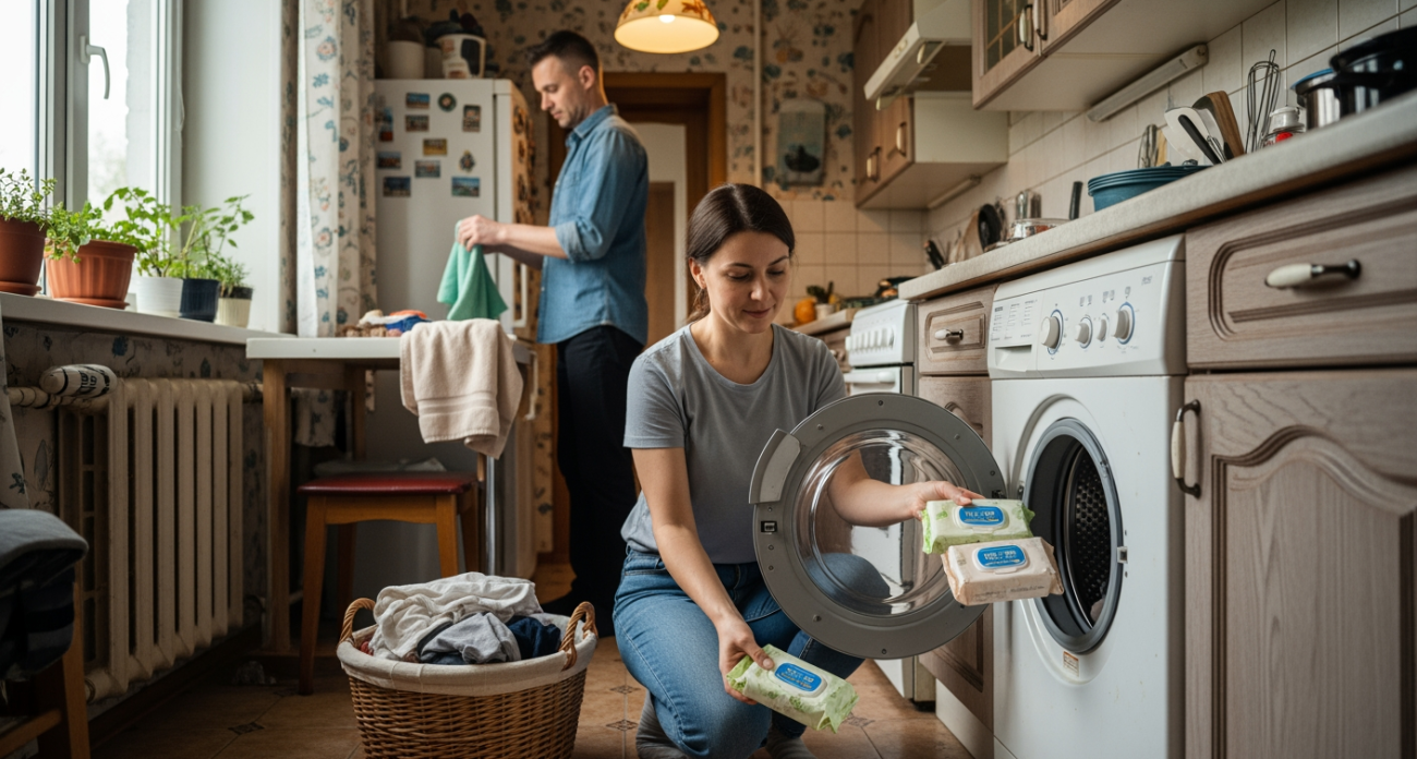 Секретный ингредиент для стиральной машины, который превращает обычную стирку в профессиональную чистку