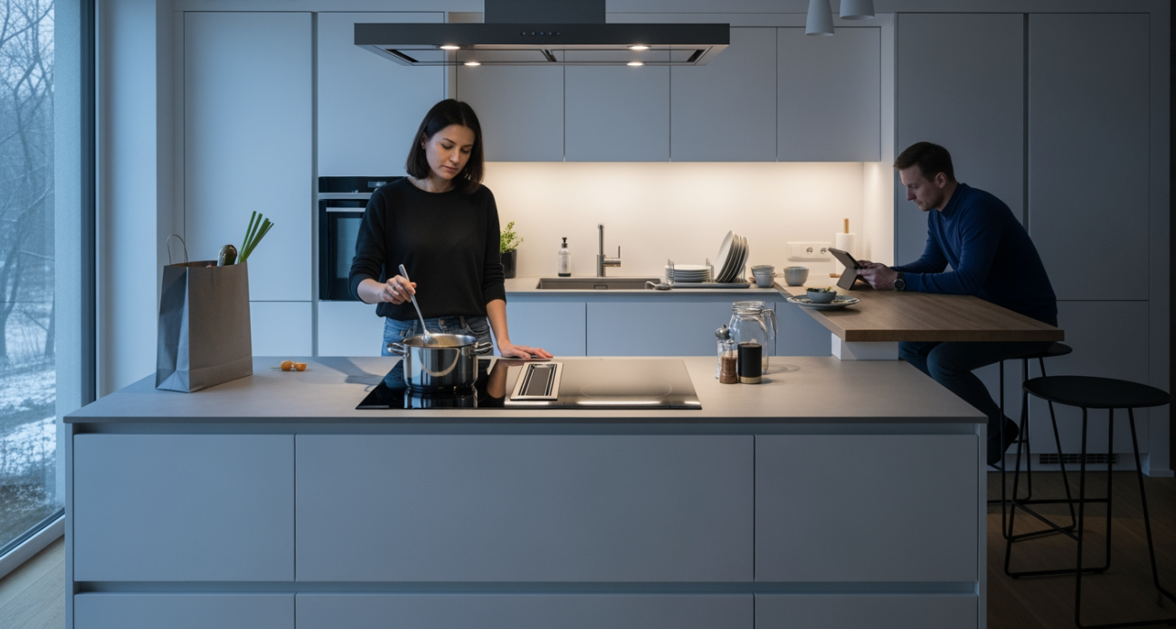 Современные хозяева массово заменяют обычные вытяжки на новое решение, которое меняет представление о кухне