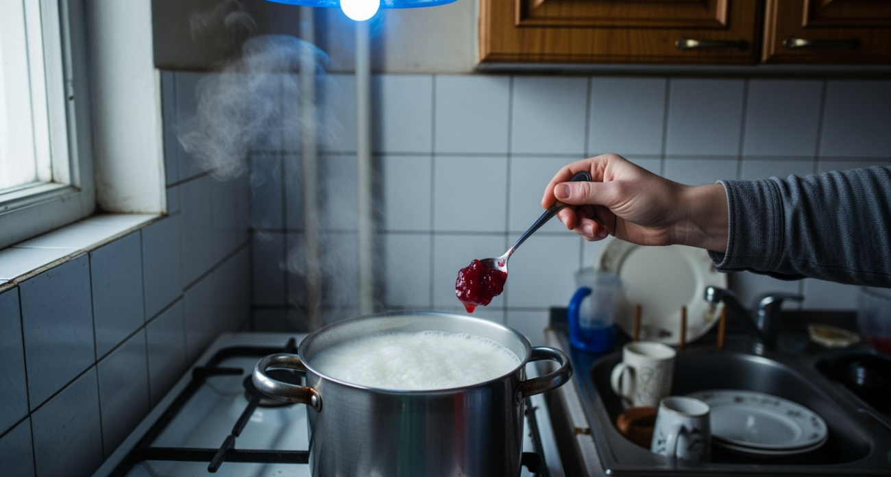 Ложка варенья в кипящее молоко: десерт за копейки, который выручит, когда к чаю пусто