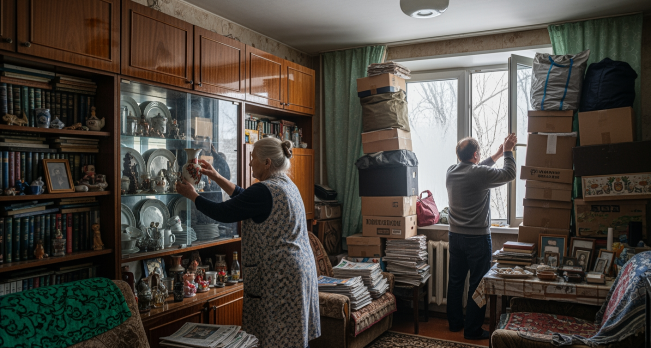 Квартира есть, а места нет: главные промахи старшего поколения, из-за которых ваша двушка превращается в музей хлама