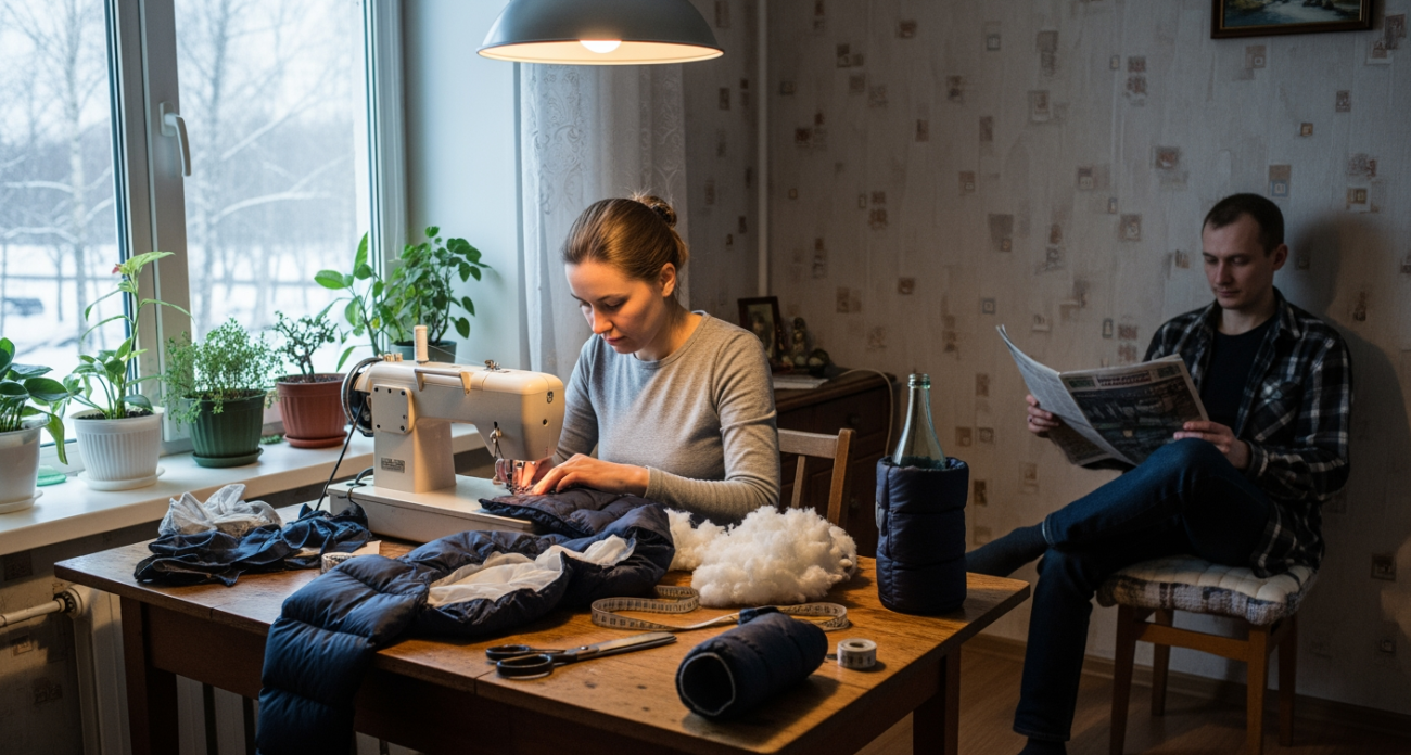 Старый пуховик в умелых руках: 5 полезных вещей, которые я создала вместо того, чтобы выбросить