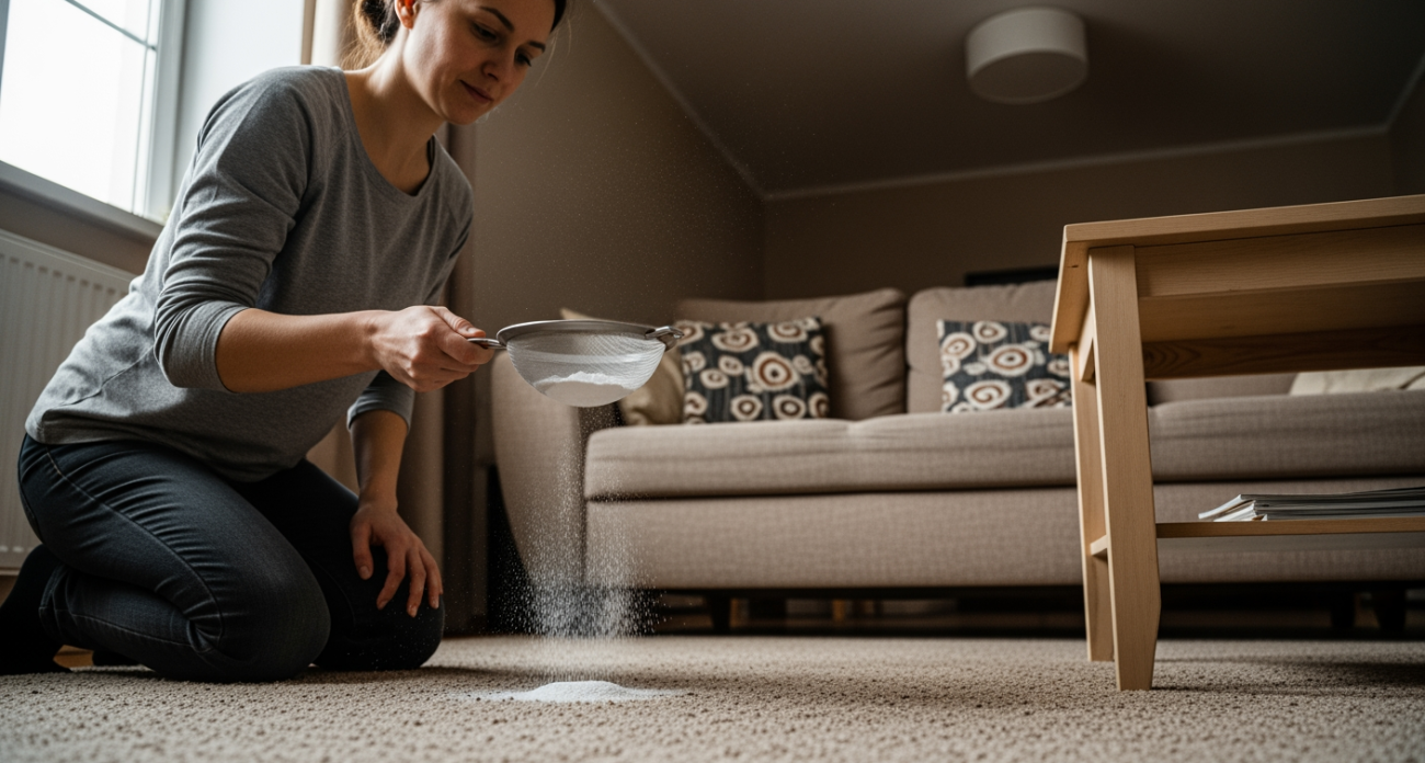 Старый ковер как новенький благодаря бабушкиному рецепту с натуральными ингредиентами вместо дорогой химчистки