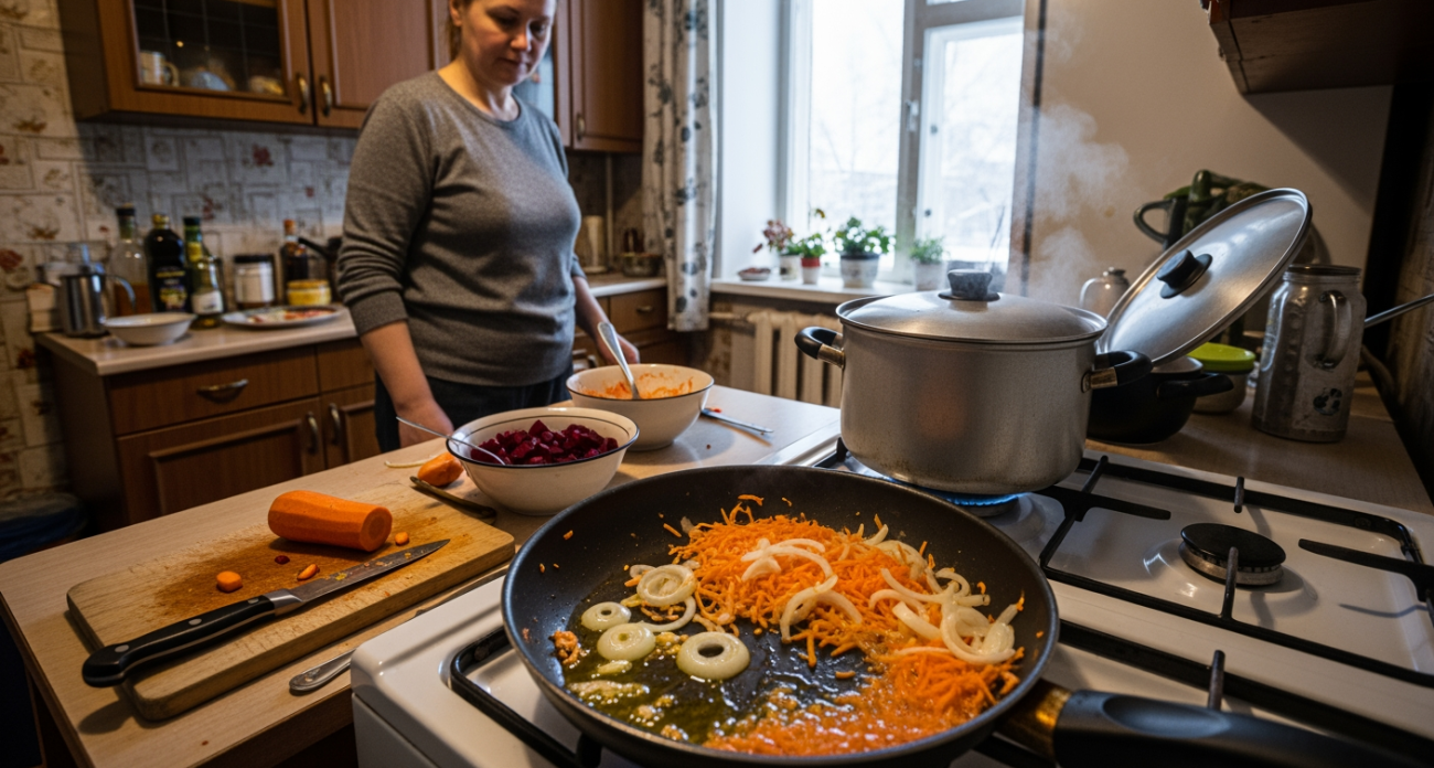 Секретные приёмы шеф-поваров для зажарки, которая превратит обычный суп в ресторанное блюдо за 10 минут