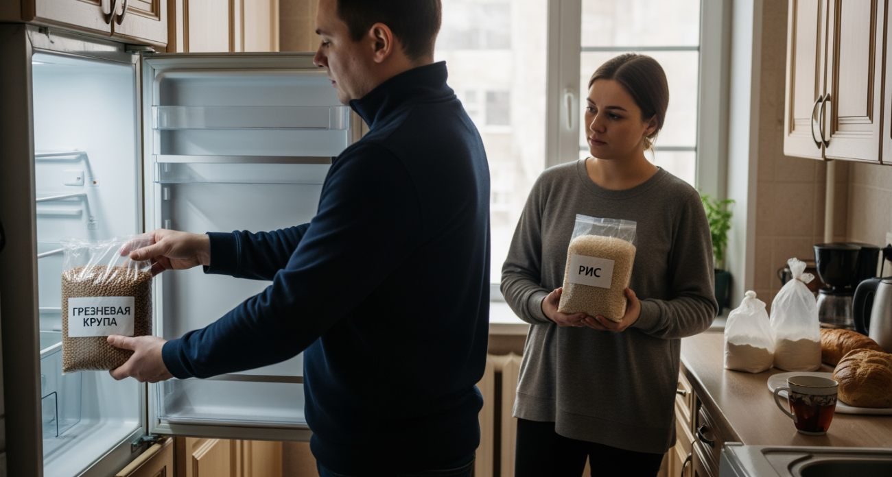 Мой холодильник превратился в зернохранилище — простой трюк с заморозкой круп экономит тысячи рублей в месяц