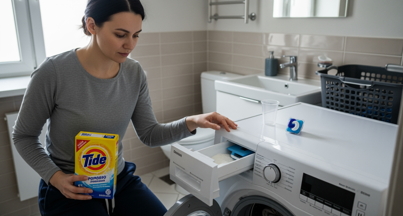 Сантехник раскрыл секретный лайфхак с порошком для стиралки, о котором молчат производители техники