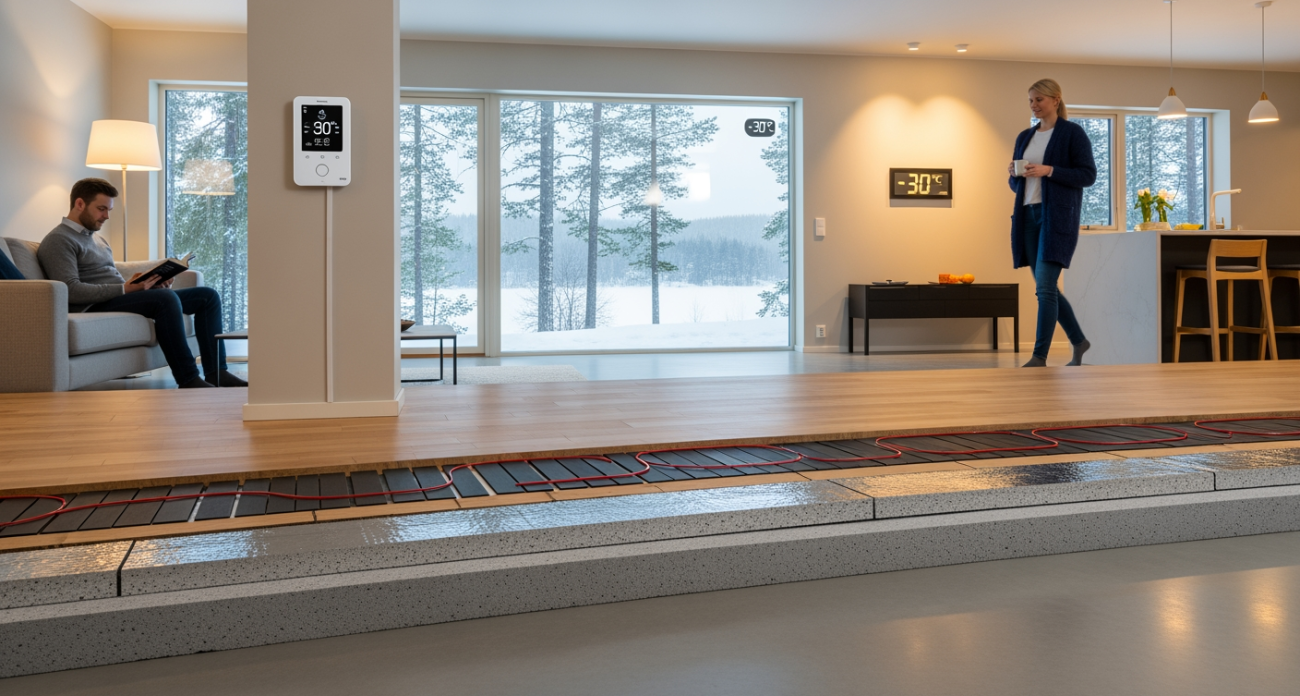 Скандинавский секрет тепла без батарей, который работает даже в лютые морозы и экономит тысячи рублей