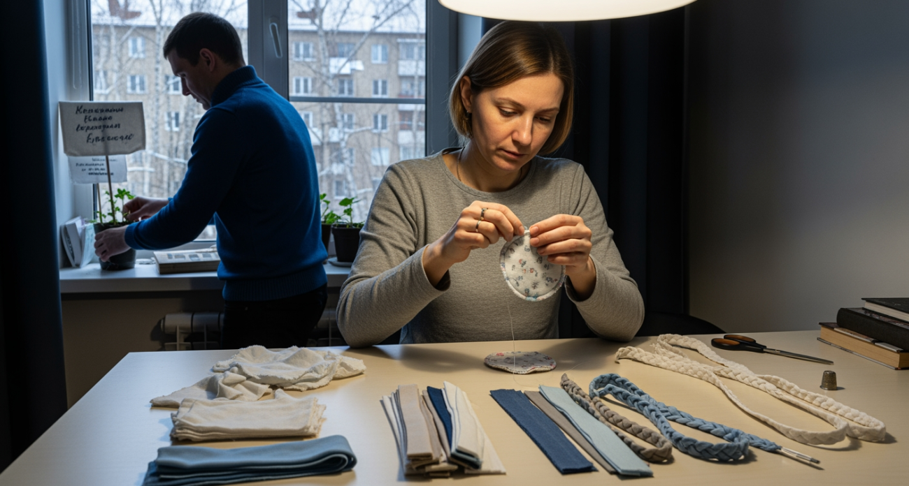 Старые лоскутки превращаются в полезные вещи: простые способы дать обрезкам ткани новую роль в хозяйстве