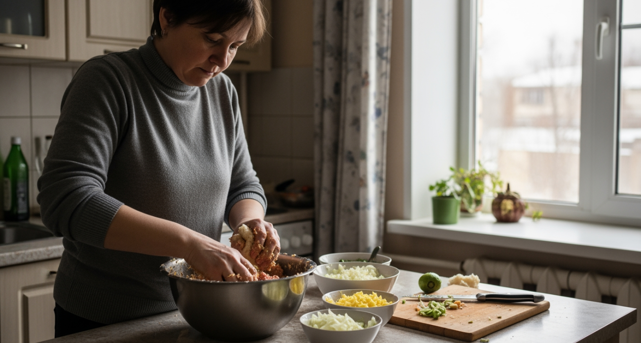 Хитрость опытного повара: растягиваем 200 граммов фарша на гору сытных котлет без ущерба для вкуса