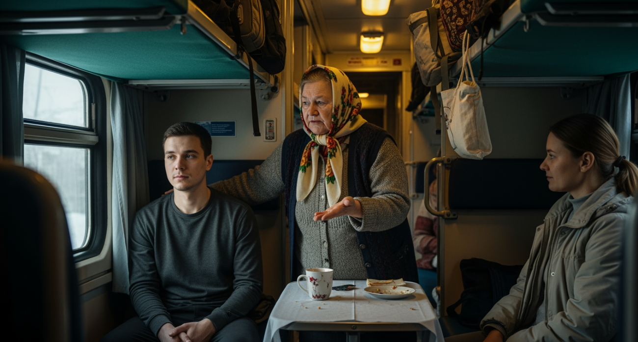 Как я отстояла свое законное место в вагоне от хитрого дедули с коронной фразой про молодость