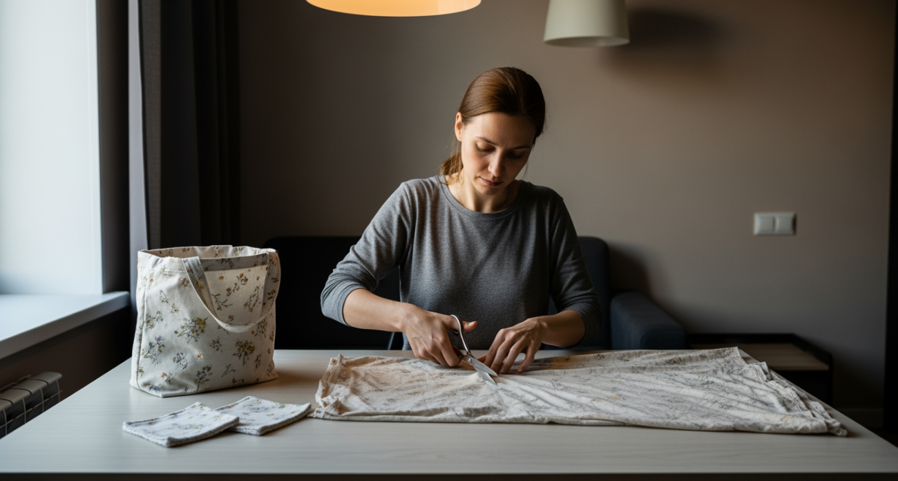 Вторая жизнь старых простыней и наволочек: как превратить ненужное белье в полезные вещи для дома