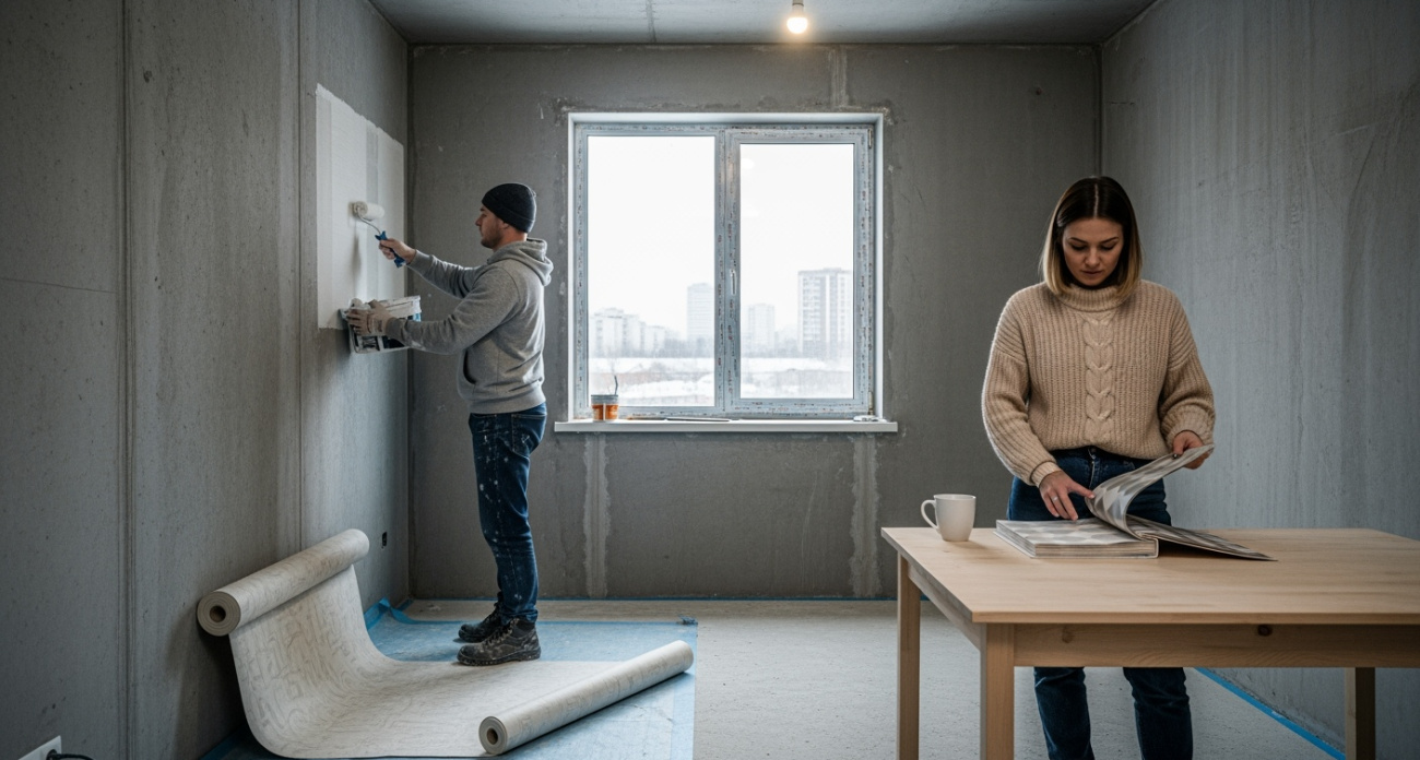 Обои ушли в прошлое: теперь стены покрывают материалом, который не царапают кошки — стоит как премиум-рулоны, а служит 20 лет