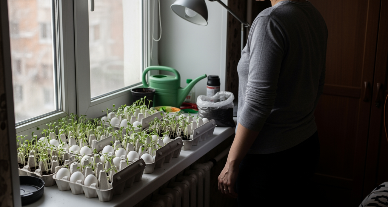 Хоть 100 сортов помидоров и ни одной путаницы: яичный лоток творит чудеса с семенами — дачники оценят