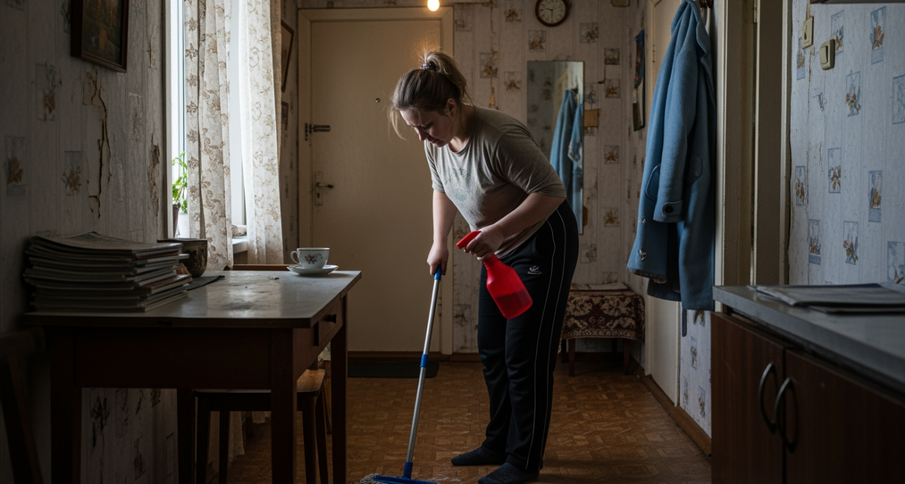 Мыть полы с ведром больше не в моде: хозяйка придумала, как вымыть полы без тяжестей и спасти больную спину