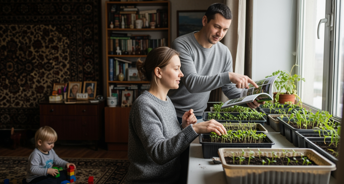 Забудьте о громоздких конструкциях: простой метод выращивания капризных томатов и огурцов для дачников со смекалкой