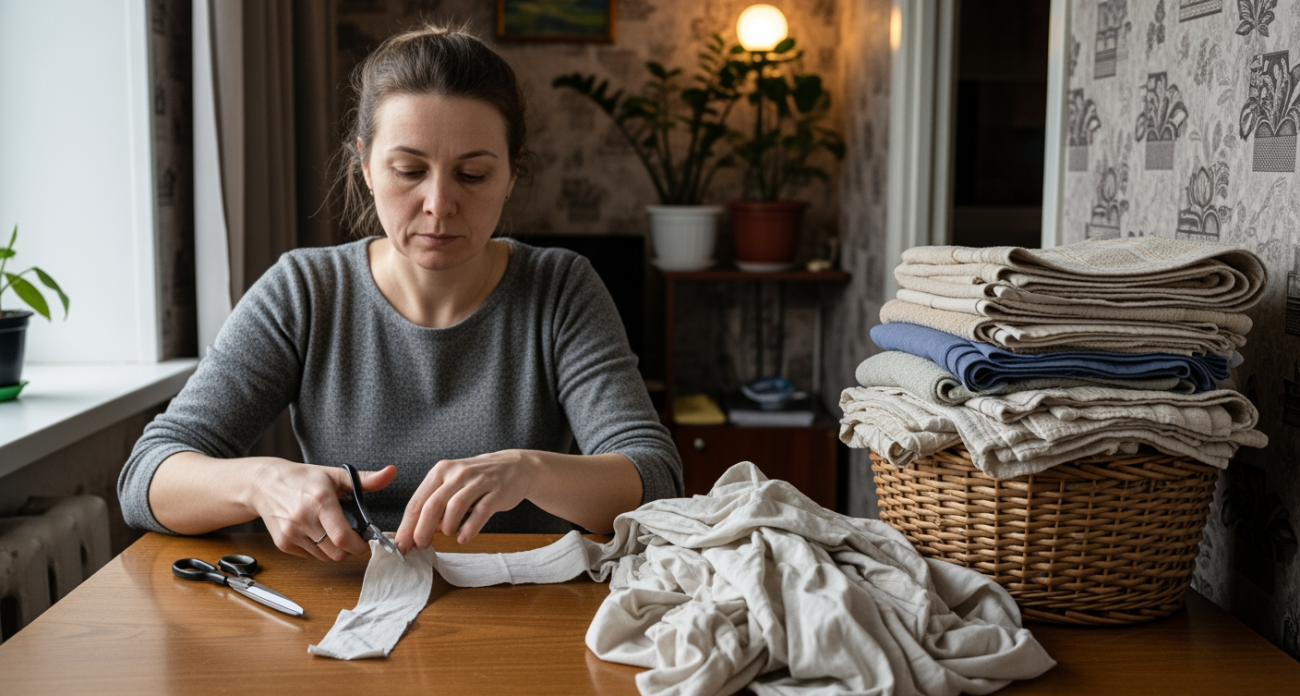 Не выбрасывайте старые простыни и наволочки — 7 гениальных решений для дома, о которых вы даже не догадывались