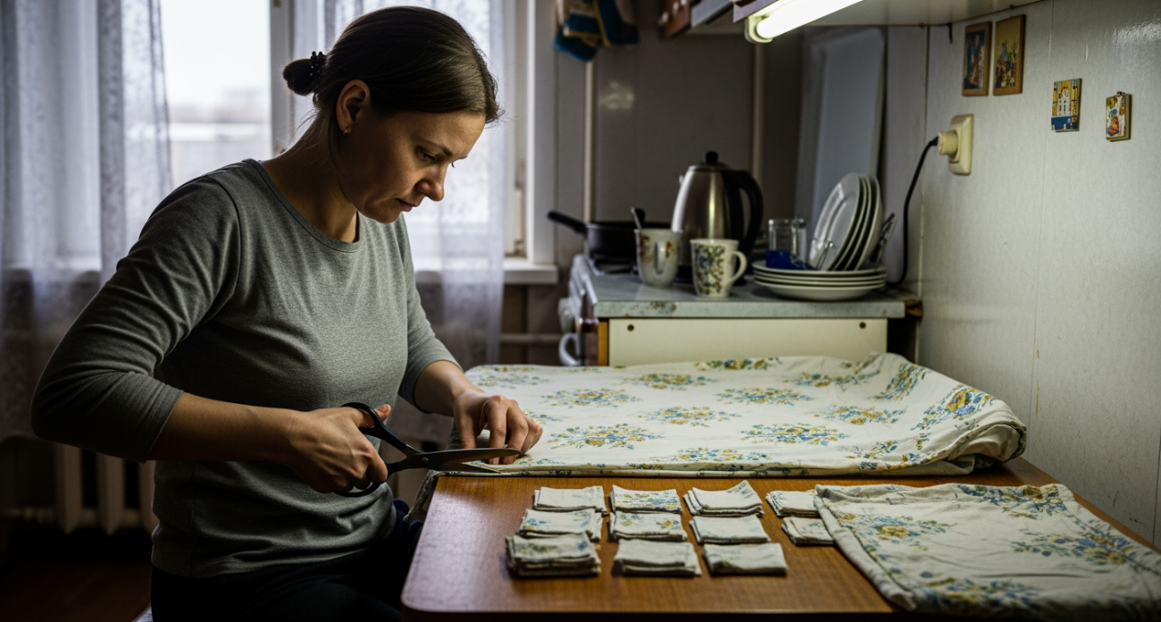 Не спешите выбрасывать изношенное постельное белье — 7 простых идей превратят старые простыни в полезные вещи для дома