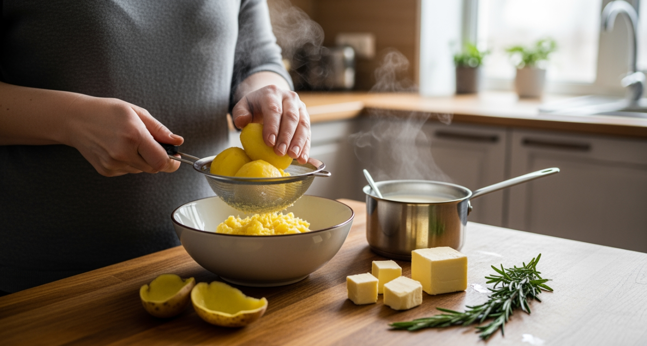 Забудьте всё, что вы знали о приготовлении пюре — секретная техника элитных ресторанов доступна каждому