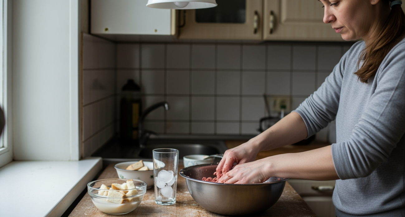 Простой кухонный трюк от профессионалов заставит даже бюджетный фарш таять во рту как ресторанное блюдо