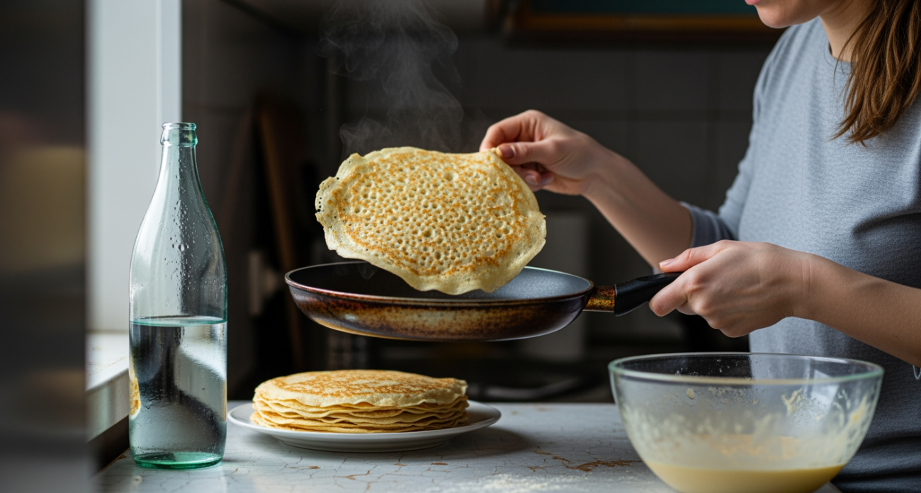 Бабушкин секрет пышных блинов на Масленицу без единого яйца заставит соседей просить добавки