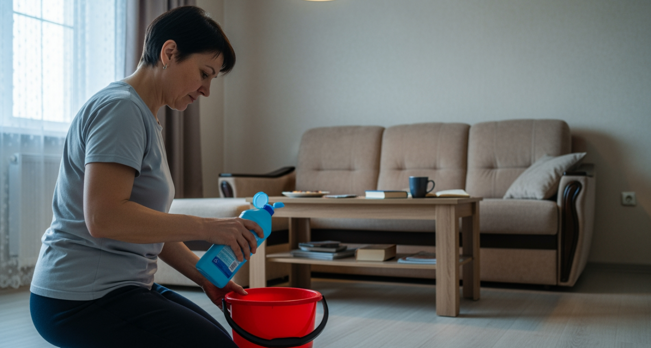 Домохозяйки в восторге от простого трюка с полами, который наполняет комнаты ароматом чистоты на всю неделю