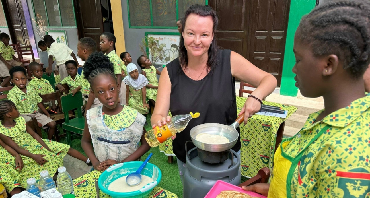 Ярославские педагоги провели Масленицу в Гане