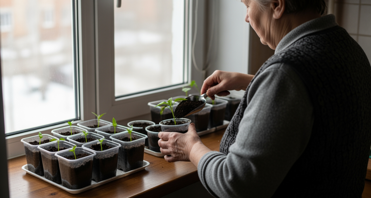 Забудьте о пикировке навсегда — мой проверенный способ выращивания крепкой рассады принесет вам двойной урожай томатов и перцев