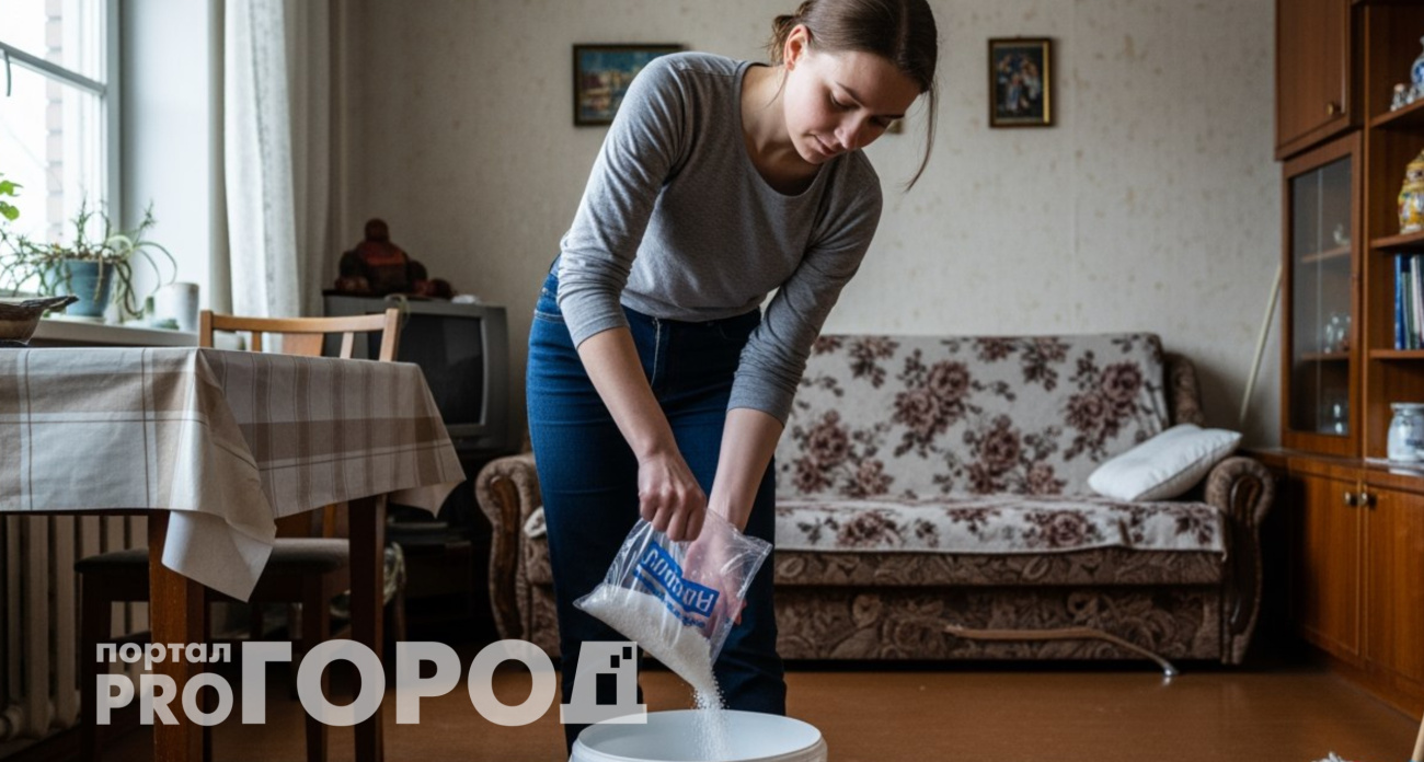 Бабушка всегда кидала соль на пол: вспомнила об этом и теперь мою квартиру один раз в месяц